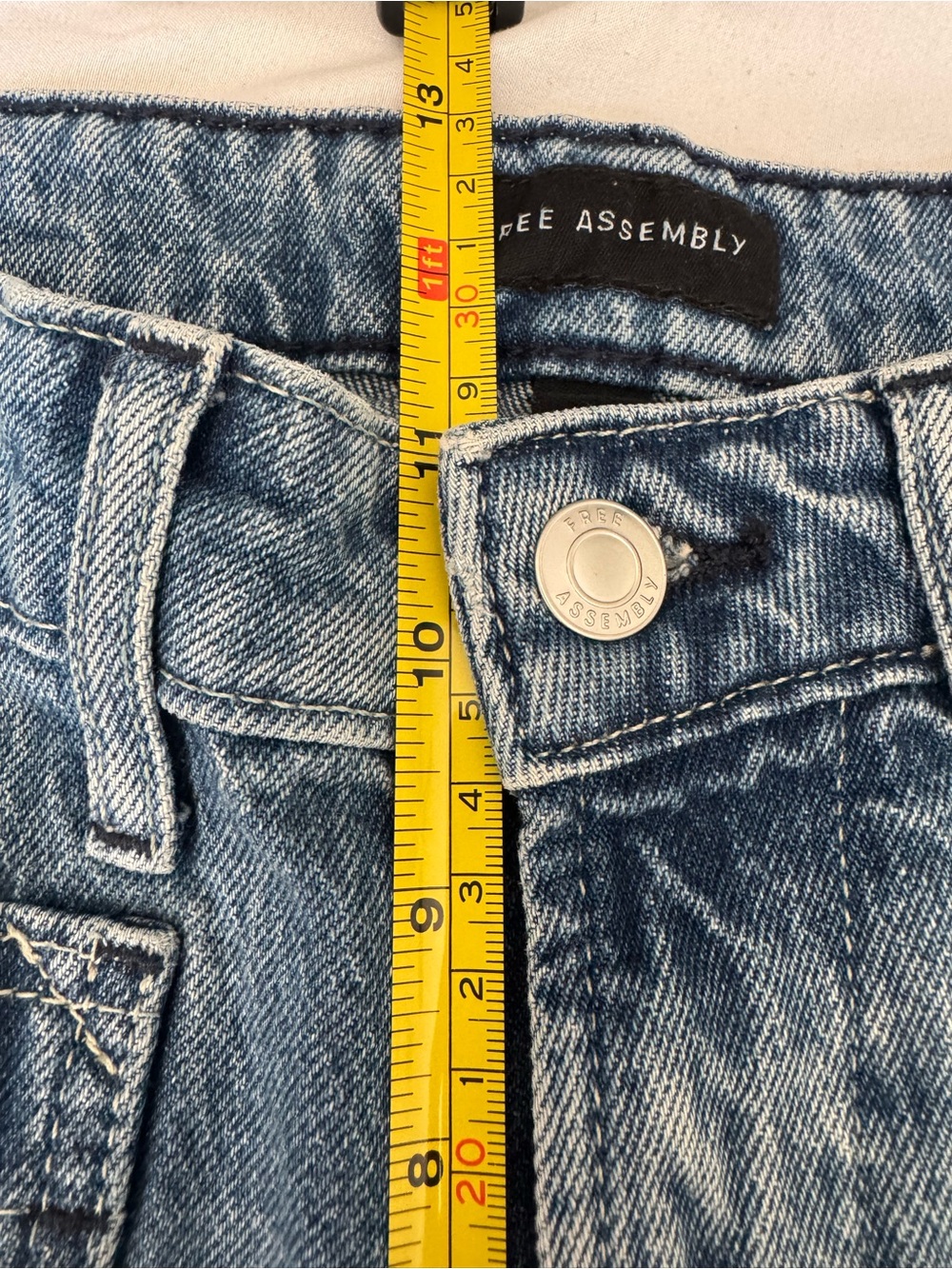 Free Assembly super high wide leg size 2 - Picture 7 of 9